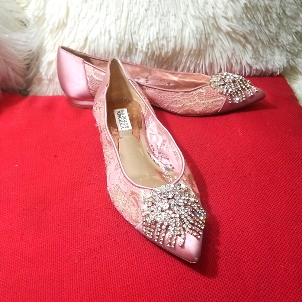 BADGLEY MISCHKA FLAT SHOES Size 8.5